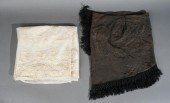 TWO EMBROIDERED VICTORIAN TEXT