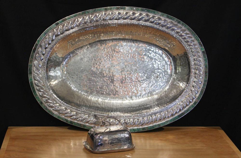 TWO EMILIA CASTILLO SILVER PLATED