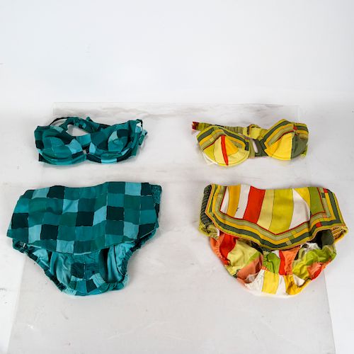 TWO EMILIO PUCCI: VINTAGE TWO-PIECE