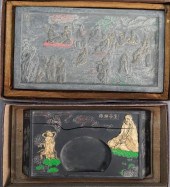 TWO ENCASED SOUTHEAST ASIAN GI
