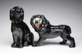 TWO ENGLISH CERAMIC ANIMALS. L