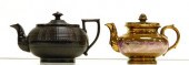 Two English ceramic teapots; o