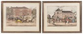 TWO ENGLISH COACHING ENGRAVING
