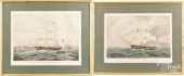 TWO ENGLISH COLORED ENGRAVINGS