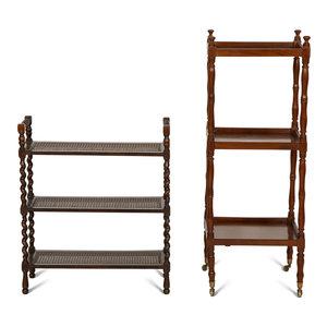 Two English Etageres 19th Century
