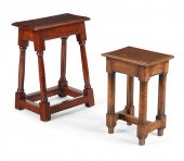 TWO ENGLISH MIXED WOOD JOINT S
