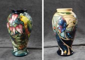 TWO ENGLISH MOORCROFT ART POTT