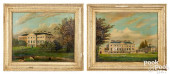 TWO ENGLISH OIL ON CANVAS LAND