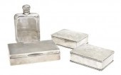 Two English Silver Boxes both