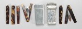 Two English silver lancets: on