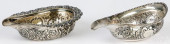 TWO ENGLISH SILVER PAP BOATS<b