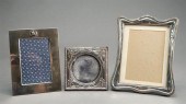 TWO ENGLISH SILVER PHOTO FRAME