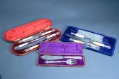 TWO ENGLISH SILVER PLATED MOUN