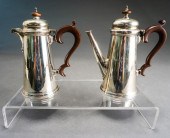TWO ENGLISH SILVER TREEN HANDL