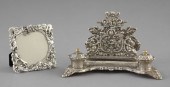 Two English Silverplate Items,