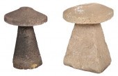 TWO ENGLISH STADDLE STONESEngl