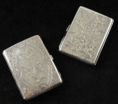 Two English Sterling Objectsbe