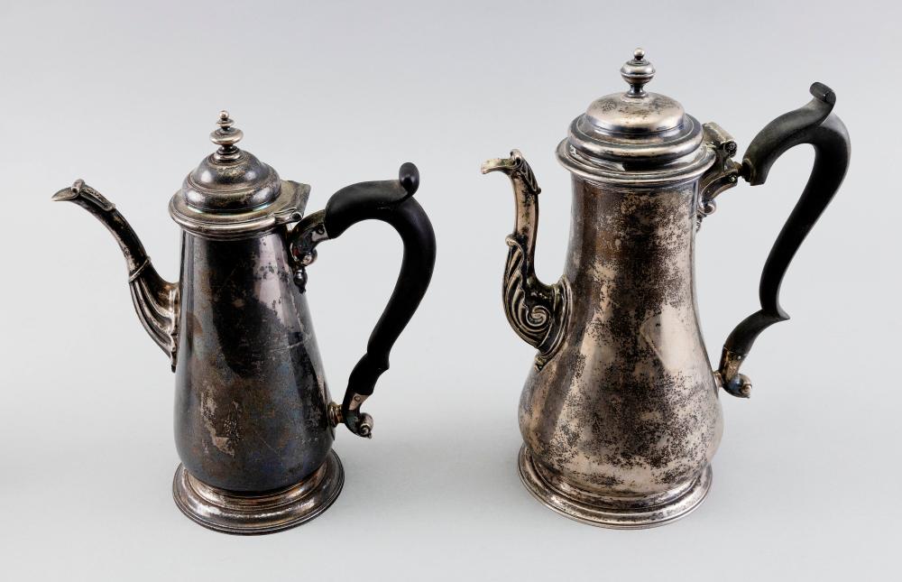 TWO ENGLISH STERLING SILVER