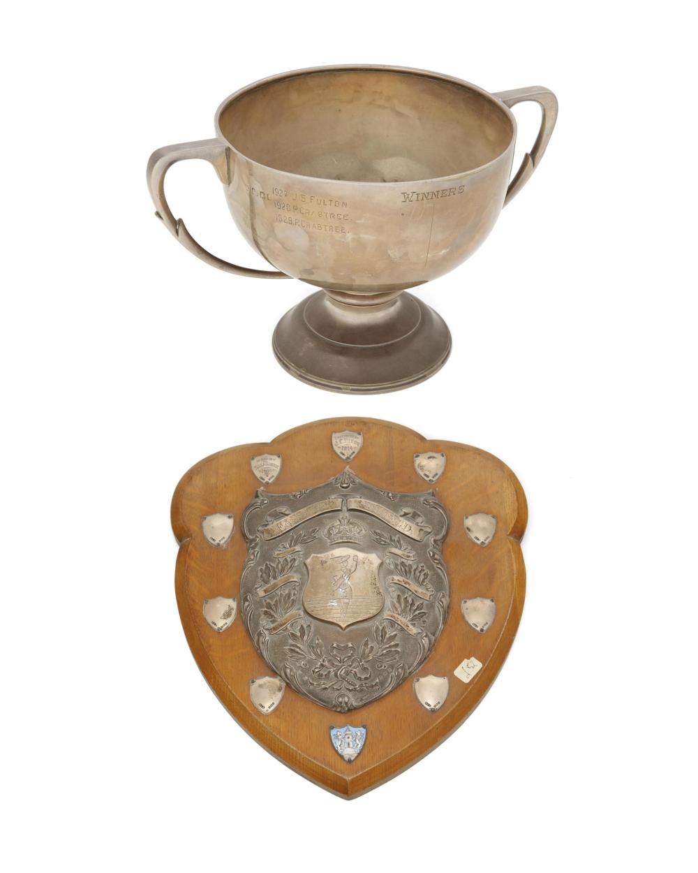 TWO ENGLISH STERLING SILVER