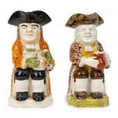 Two English Toby Jugs
Circa 18