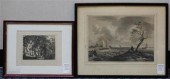 TWO ENGRAVINGS: FOUR FIGURES I