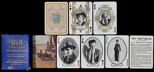 TWO ENTERTAINMENT-THEMED DECKS OF