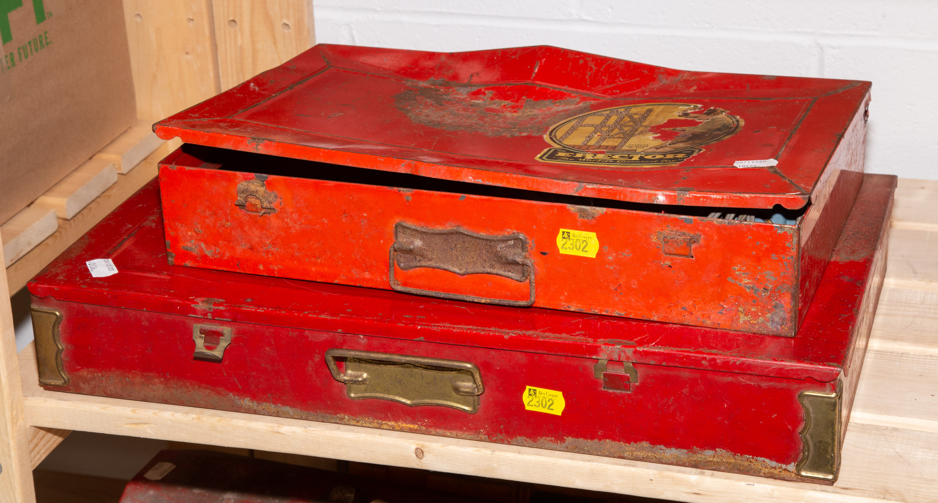 TWO ERECTOR SETS IN ORIGINAL TIN