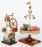 TWO ERNST PLANK LIVE STEAM TOY