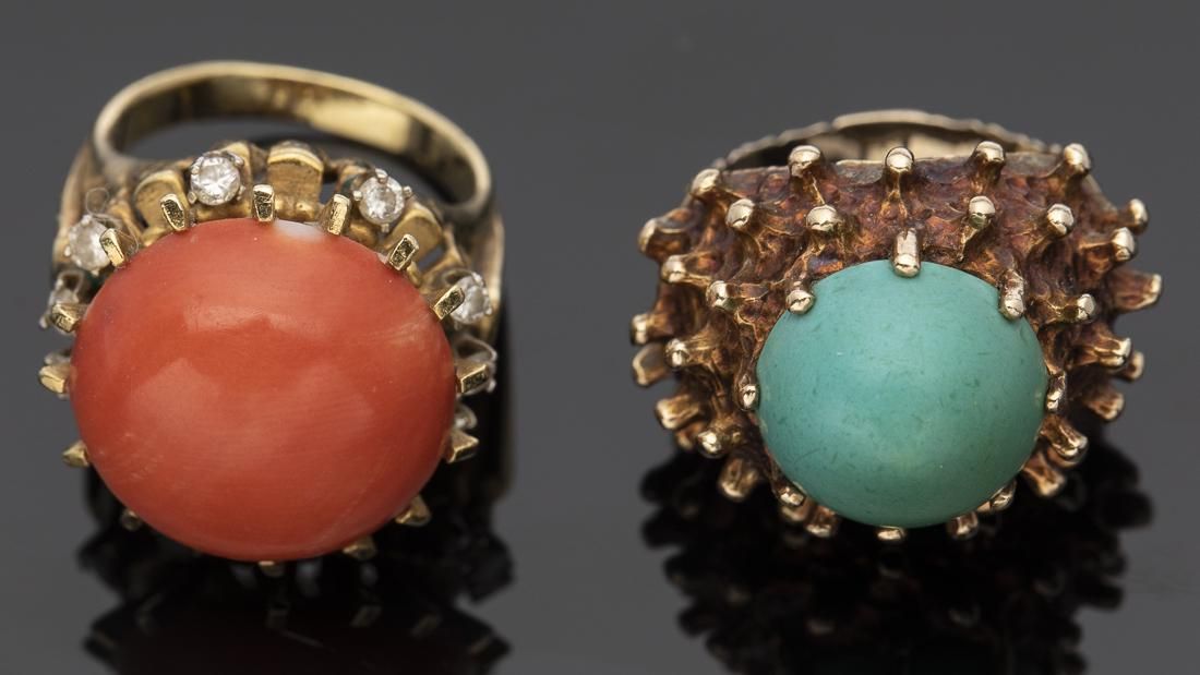 TWO ESTATE RINGSProperty from a