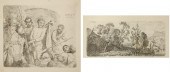 TWO ETCHINGS AFTER CHRISTIAN W