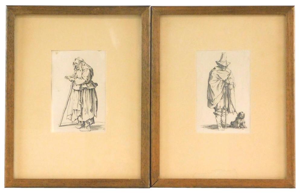 TWO ETCHINGS ATTRIBUTED TO