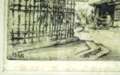 +TWO ETCHINGS BY ERNEST DAVID