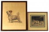 TWO ETCHINGS: LEON DANCHIN (FR