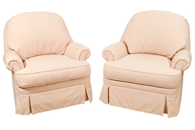 TWO ETHAN ALLEN CUSTOM