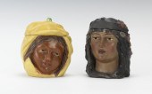 Two Ethnic Female Head Tobacco
