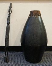 TWO ETHNOGRAPHIC DECORATIVE AR