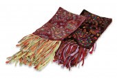 TWO ETRO EMBROIDERED VELVET SC