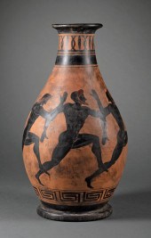 TWO ETRUSCAN TERRACOTTA VESSEL