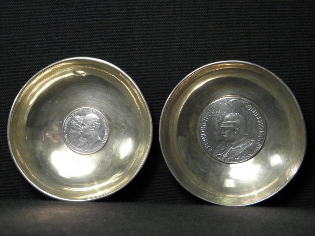 Two European .835 silver coin