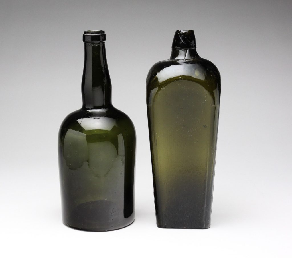 TWO EUROPEAN BOTTLES. Nineteenth