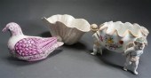TWO EUROPEAN CERAMIC SERVING D