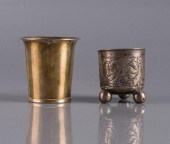 TWO EUROPEAN SILVER CUPSTwo Eu