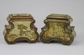TWO EXOTIC HUNTLEY & PALMERS B