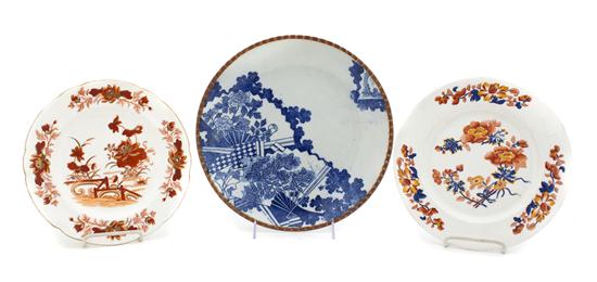 Two Export Porcelain Plates