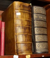 TWO FAMILY BIBLES Including DE