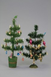 TWO FEATHER TREES WITH ORIGINA