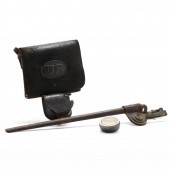 TWO FEDERAL ACCOUTREMENTS AND