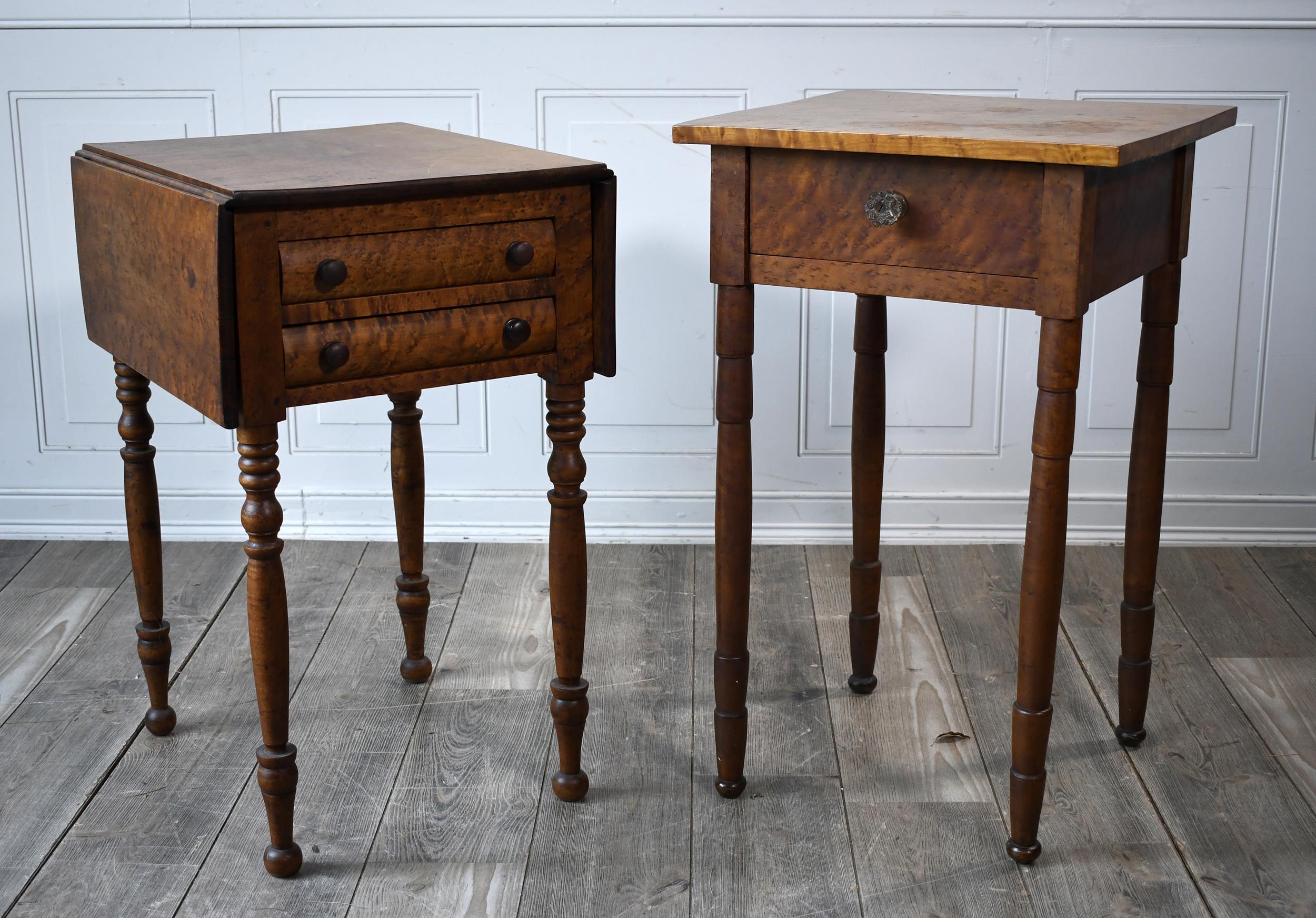 TWO FEDERAL BIRDSEYE MAPLE