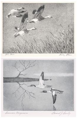Two Federal duck stamp prints