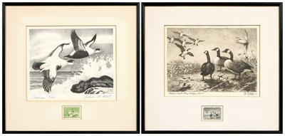 Two Federal duck stamp prints: